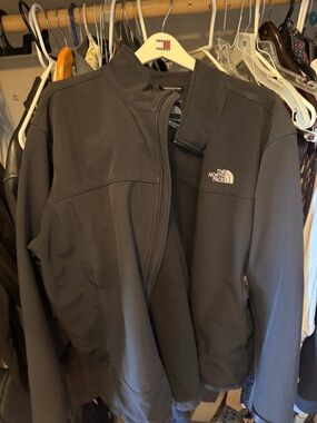 The North Face Black Softshell Jacket as is